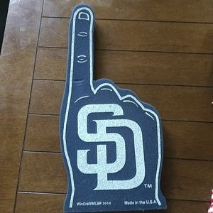 Padres Foam Finger